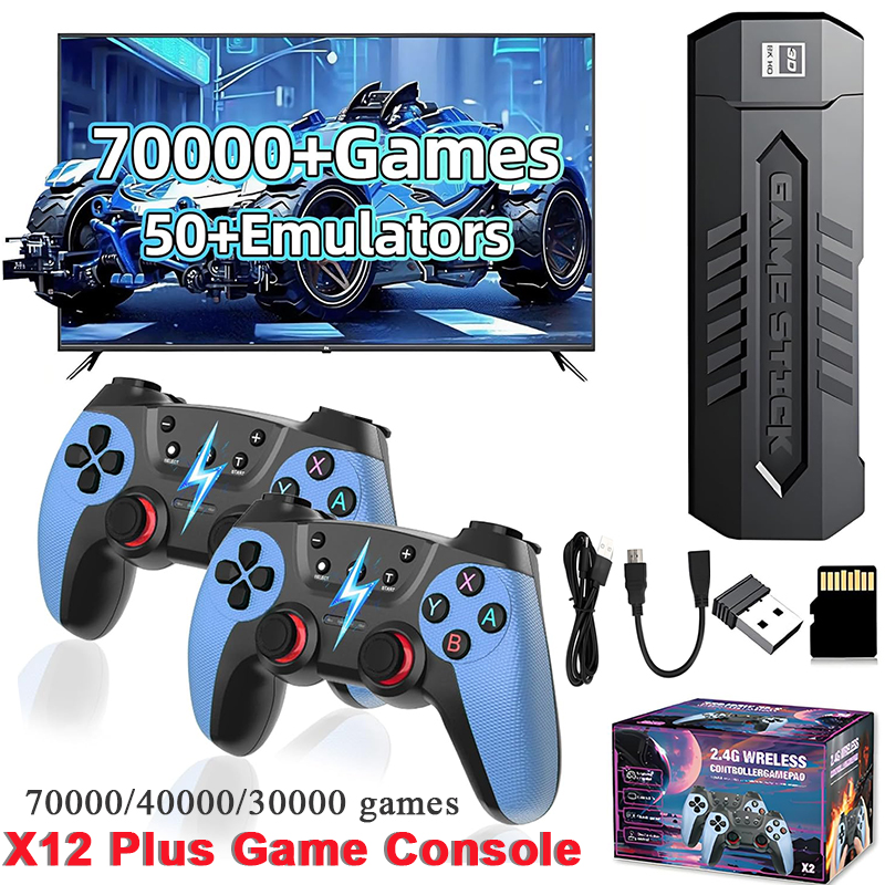 Retro Gaming Projector - X2 Retro Game Stick with 128GB