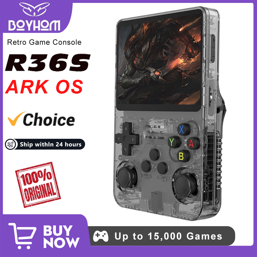 Retro Gaming On - BOYHOM 256G 128G R36S Retro Handheld