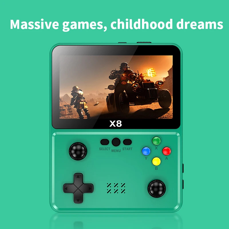 Retro X8 Gaming Console - X8 Retro Handheld Game Console 4