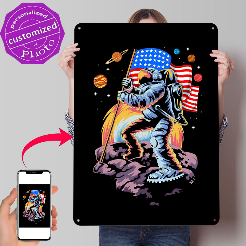 American Astronaut on Moon Tin – Retro Gaming On Bewertung und Preis