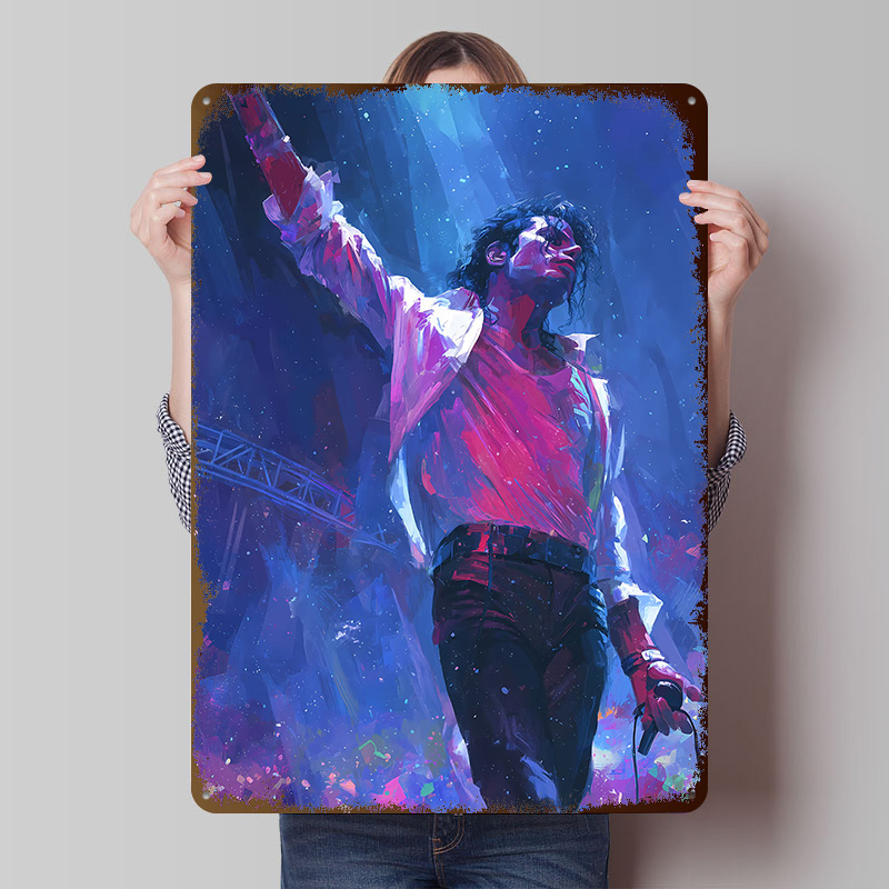 Michael Jackson on Stage Poste – Retro Gaming On Bewertung und Preis