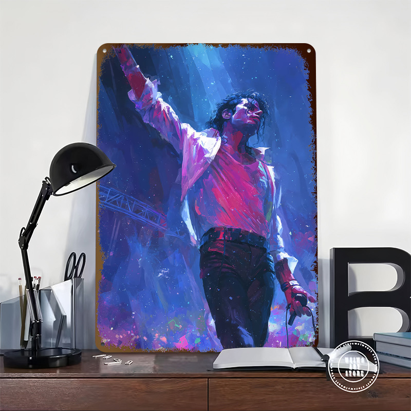 Michael Jackson on Stage Poste – Retro Gaming On Bewertung und Preis