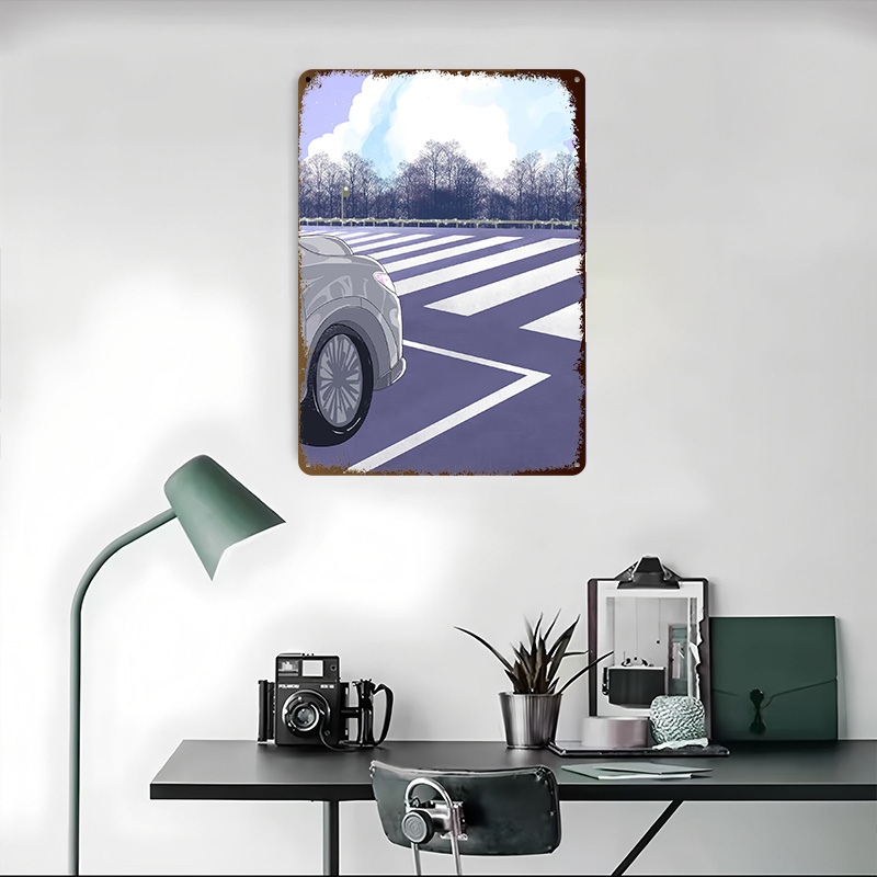 on Crosswalk With Winter Trees – Retro Gaming On Bewertung und Preis