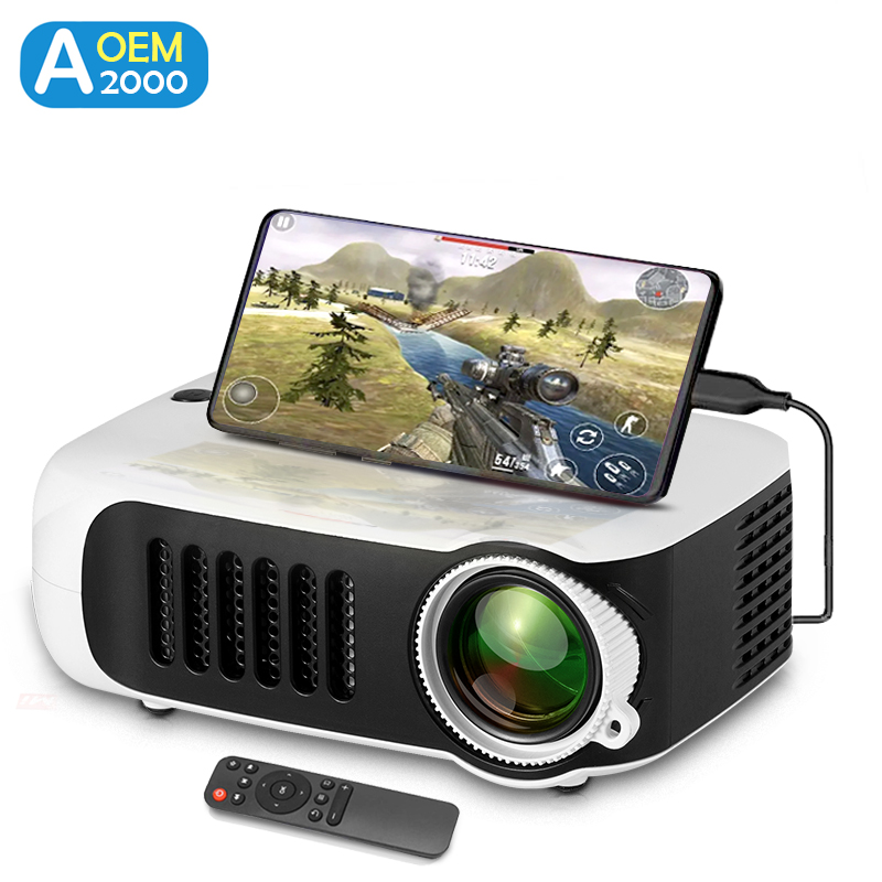 A2000 Mini Projector Portable  – Retro Gaming Projector Bewertung und Preis