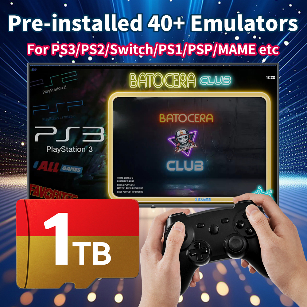 1TB Game TF Card for Switch/PS – Retro Gaming Mini Pc Bewertung und Preis