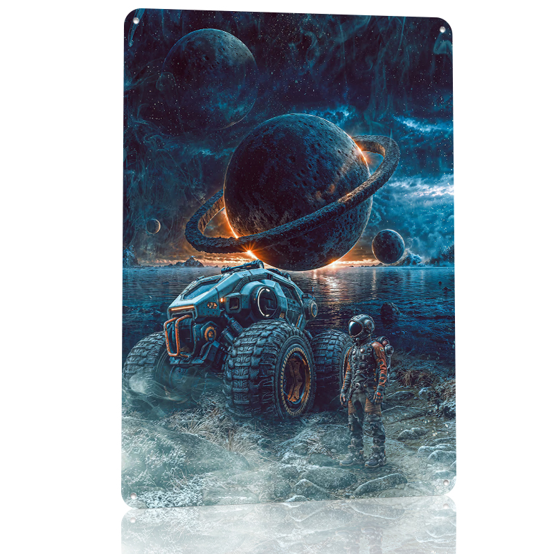 Astronaut and Rover on Alien P – Retro Gaming On Bewertung und Preis