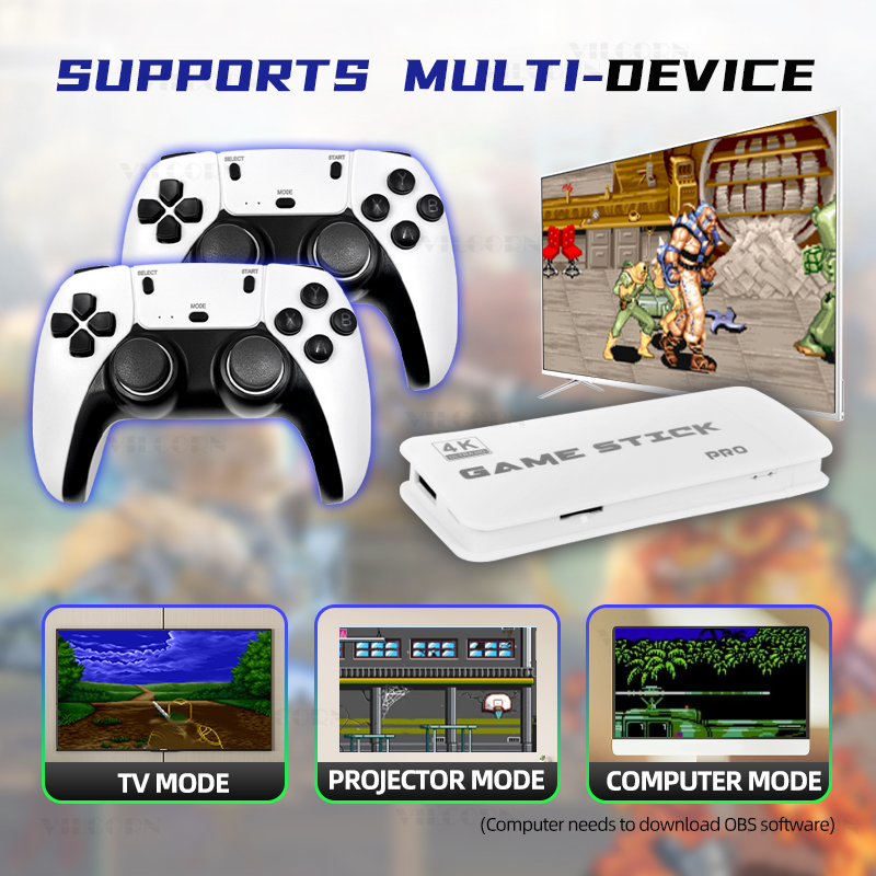 VILCORN 4K HD Game Stick Retro – Retro Gaming With Projector Bewertung und Preis