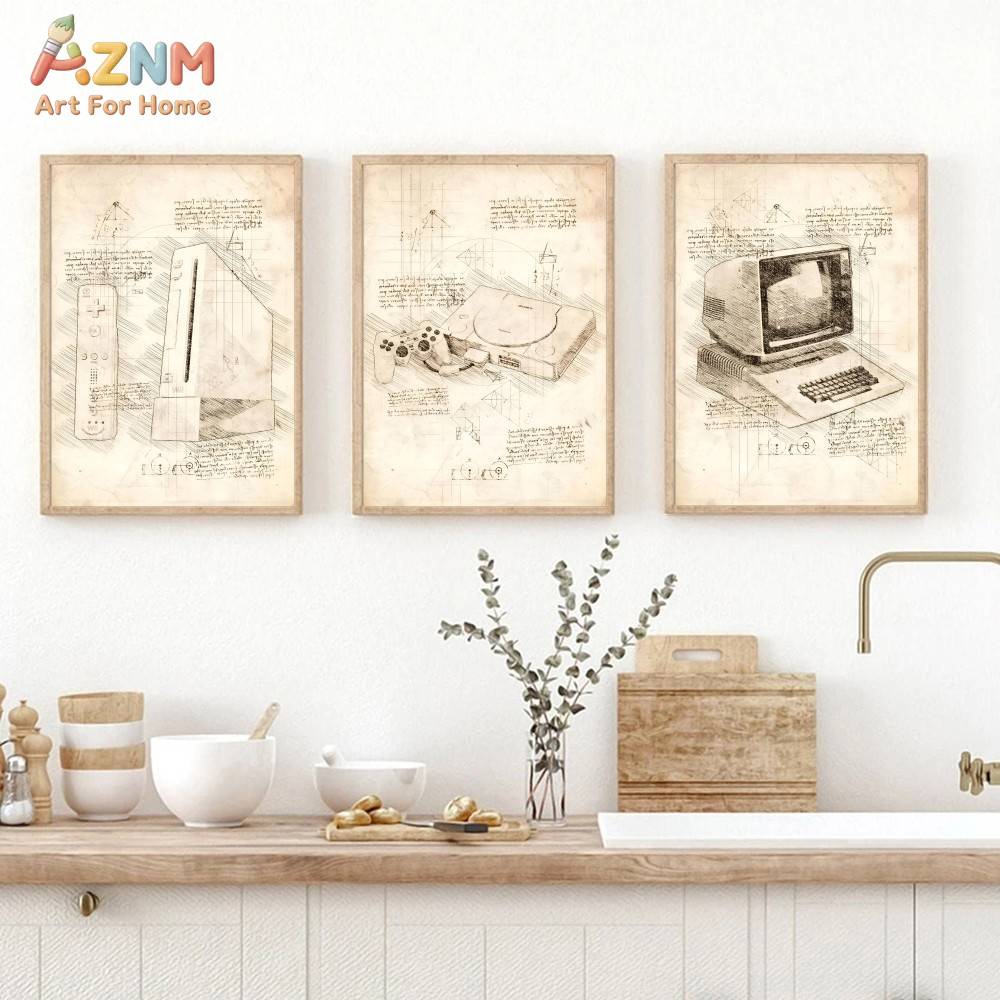 AZNM Vintage Game Console Sket – Retro Gaming Consoles Bewertung und Preis