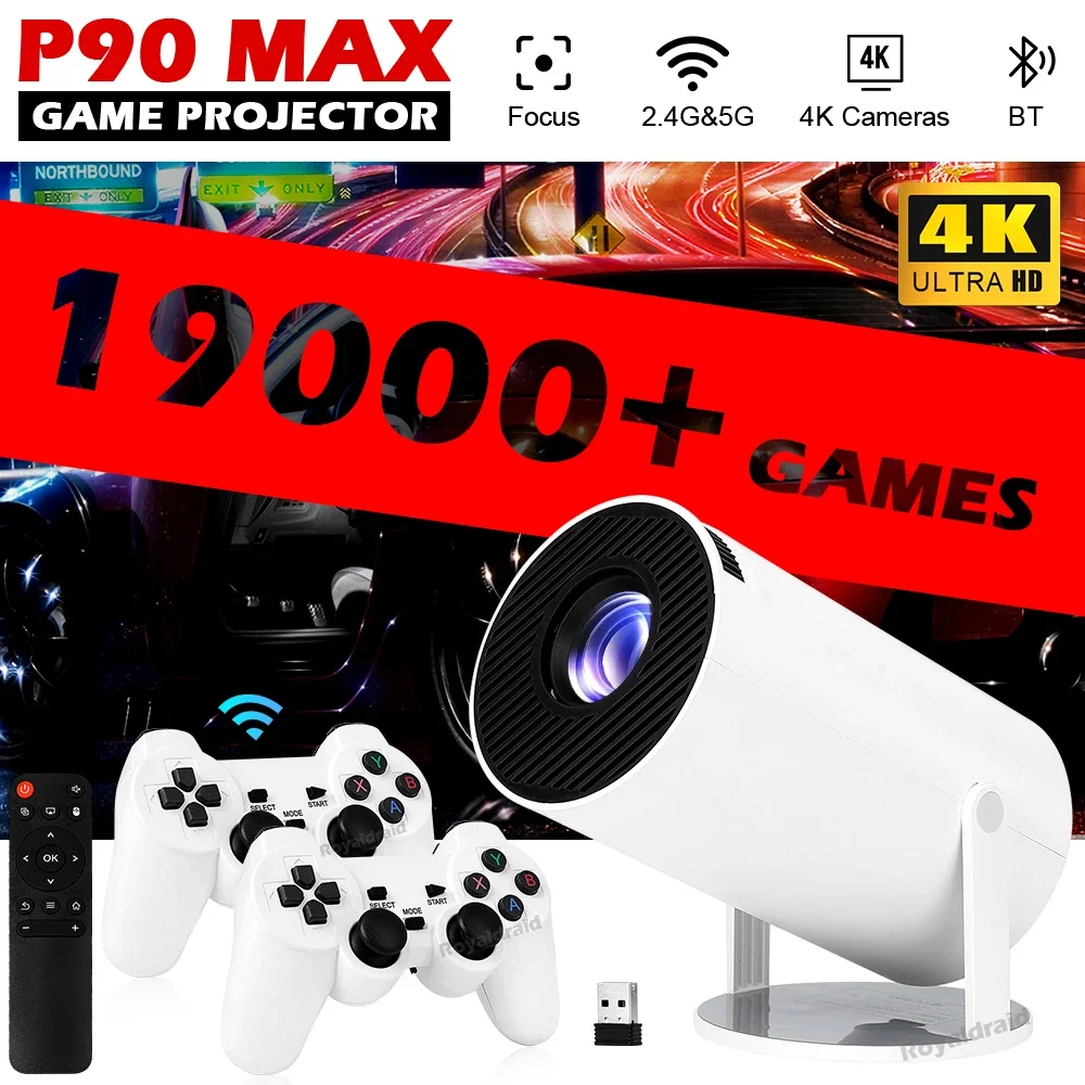 P90 Max Video Game Console w 2 – Retro Gaming With Projector Bewertung und Preis