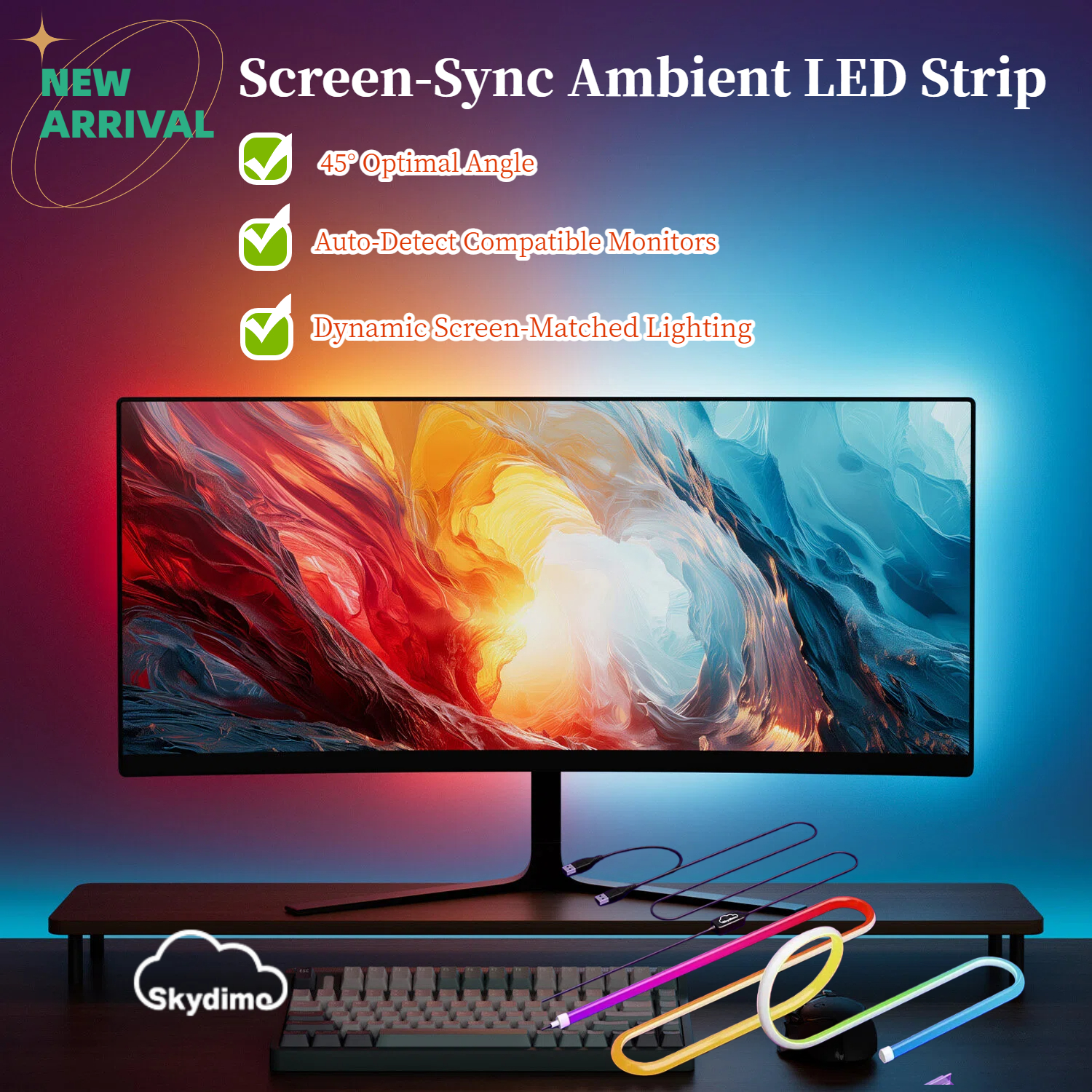 Smart LED Strip Backlight for  – Retro Gaming Projector Bewertung und Preis