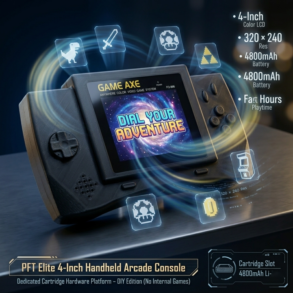 PFT Elite 4-Inch Handheld Arca – Retro Gaming Consoles Bewertung und Preis