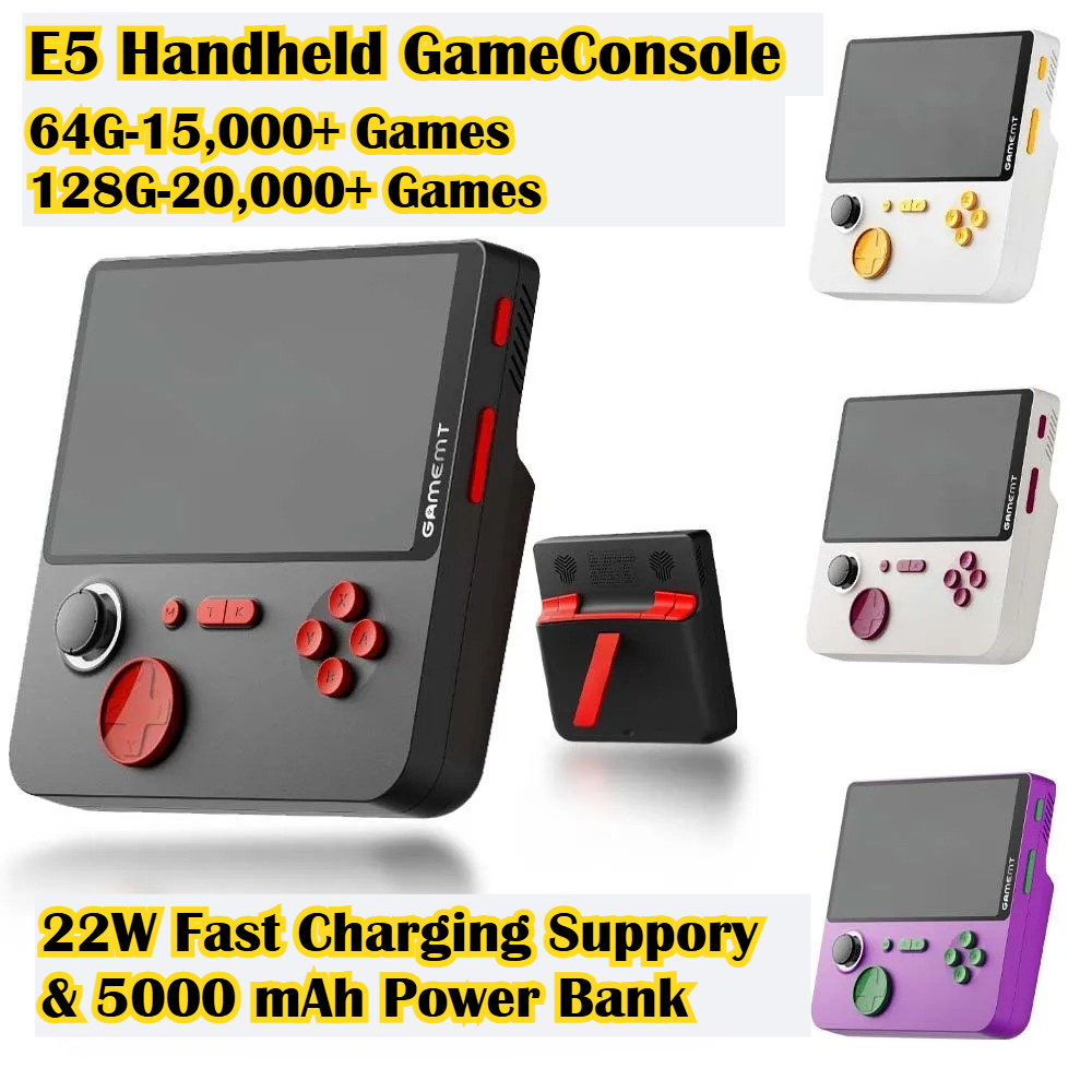 E5 Handheld Video Game Console – Retro Gaming Power Bank Bewertung und Preis