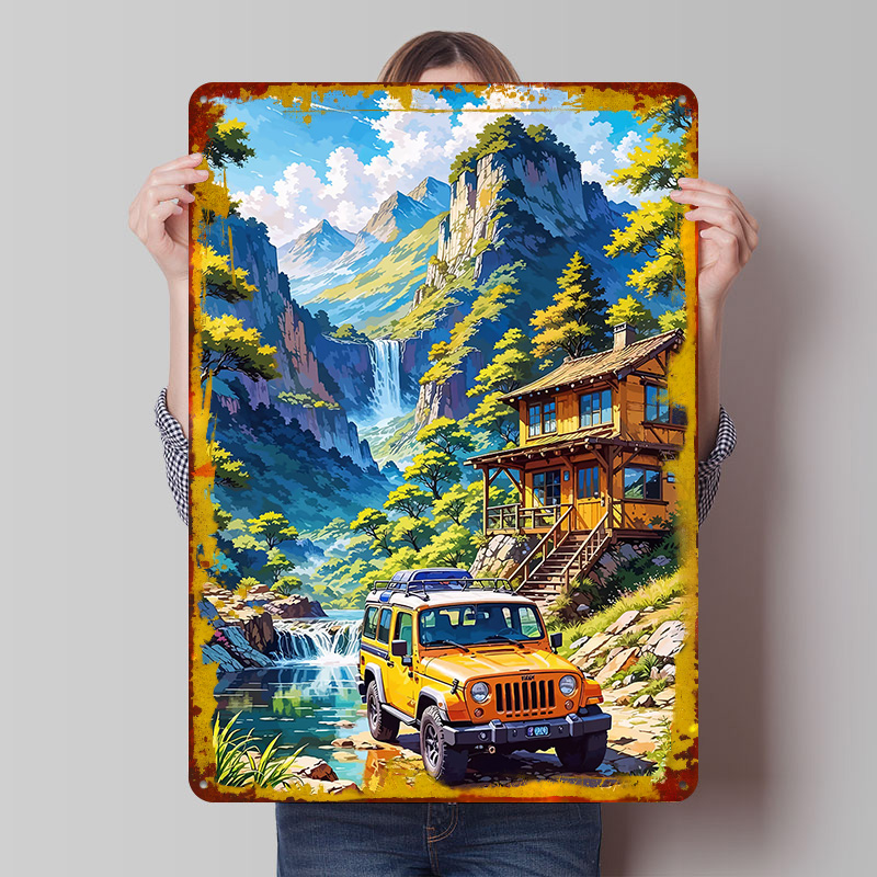 Off‑road Vehicle on Cliff Edge – Retro Gaming On Bewertung und Preis