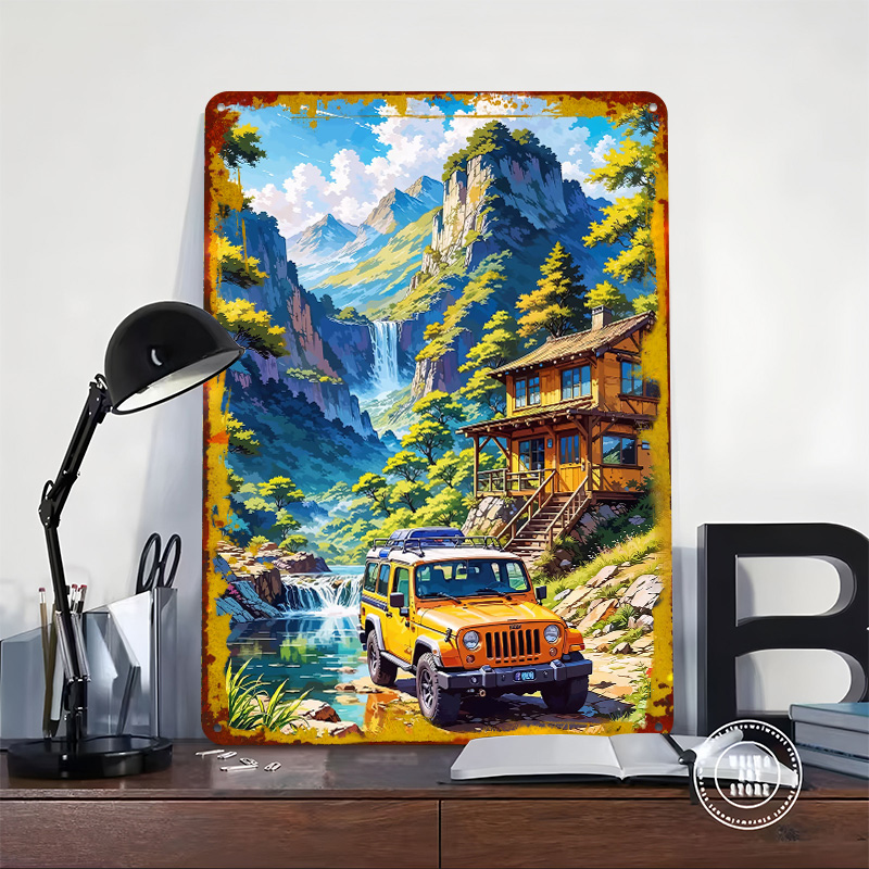 Off‑road Vehicle on Cliff Edge – Retro Gaming On Bewertung und Preis