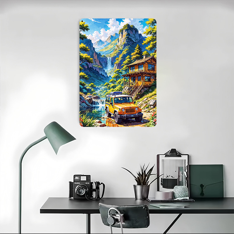 Off‑road Vehicle on Cliff Edge – Retro Gaming On Bewertung und Preis