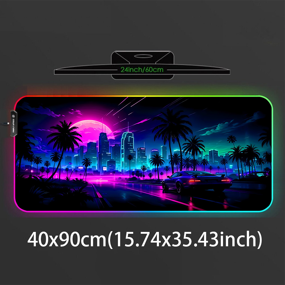 Retrowave Large Desk Mat Exten – Retro Gaming Projector Bewertung und Preis