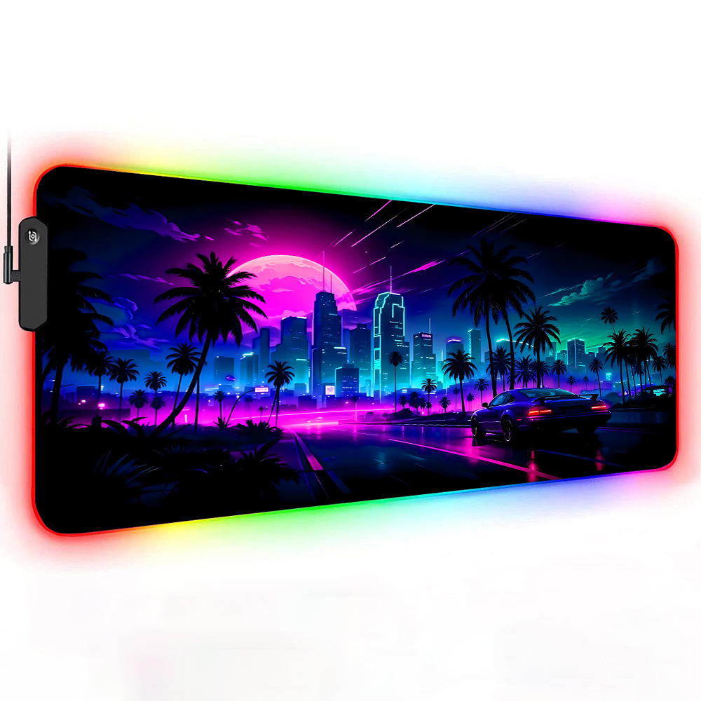 Retrowave Large Desk Mat Exten – Retro Gaming Projector Bewertung und Preis
