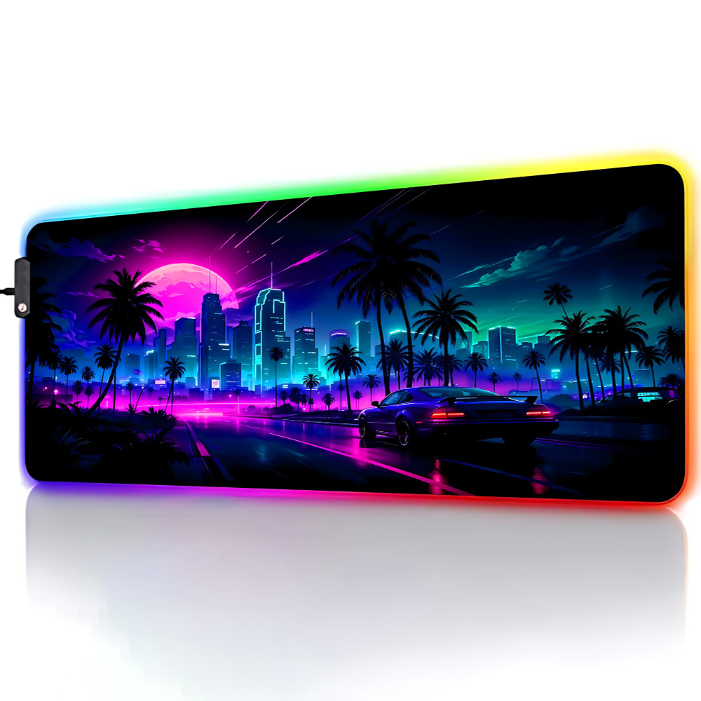 Retrowave Large Desk Mat Exten – Retro Gaming Projector Bewertung und Preis